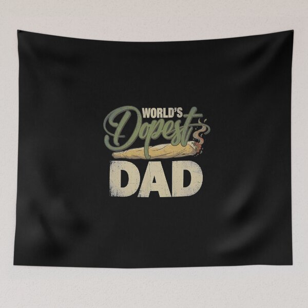 Item preview, World's Dopest Dad Funny Cannabis Father's Day designed and sold by thomas-frame.