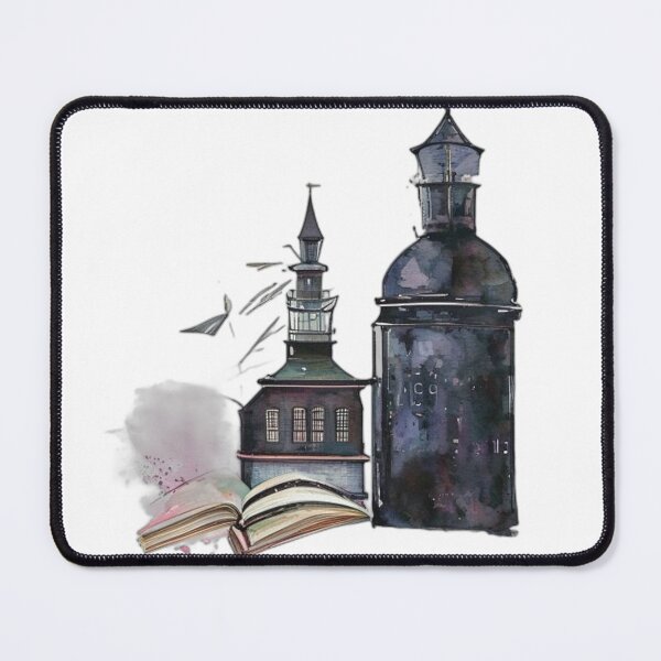 Item preview, Dark Academia Watercolor Illustration Design designed and sold by Shadow-Stone.