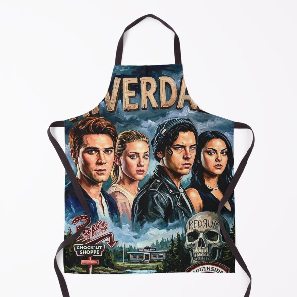 Item preview, Riverdale A Town With Secrets Retro Teen Drama Art Poster designed and sold by Art's Diner.