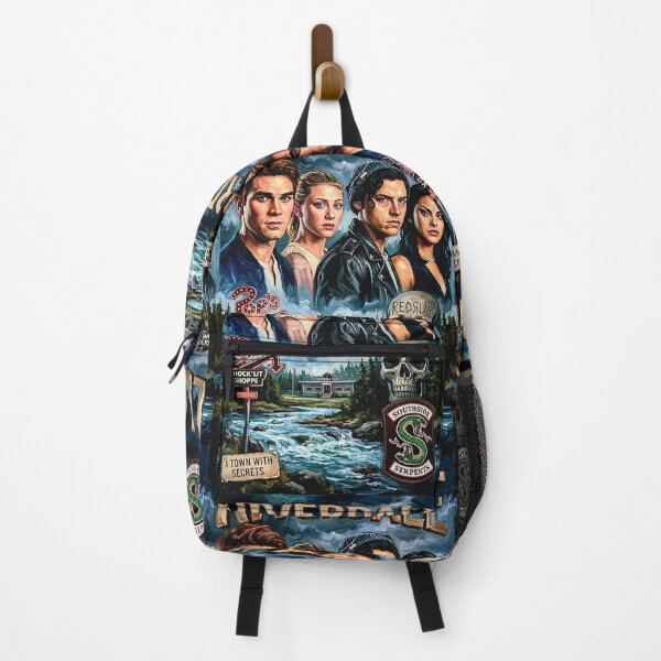 Item preview, Riverdale A Town With Secrets Retro Teen Drama Art Poster designed and sold by Art's Diner.