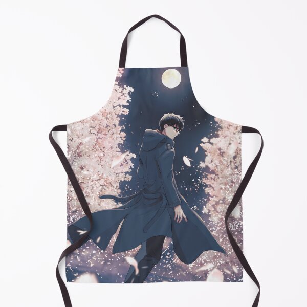 Item preview, Yukio Okumura Blue Exorcist Moonlit Cherry Blossom Walk designed and sold by MicaheHaffner.