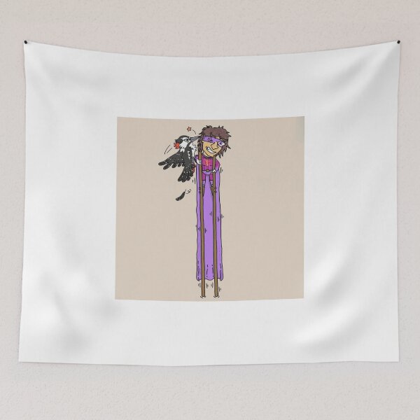 Item preview, Stilt Walker Purple Cape Woodpecker designed and sold by Tawnat-Zl9at.