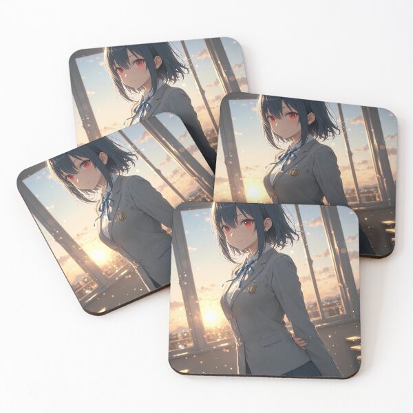 Item preview, Umi Asanagi Second Prettiest Girl Sunset Classroom Glow designed and sold by MicaheHaffner.