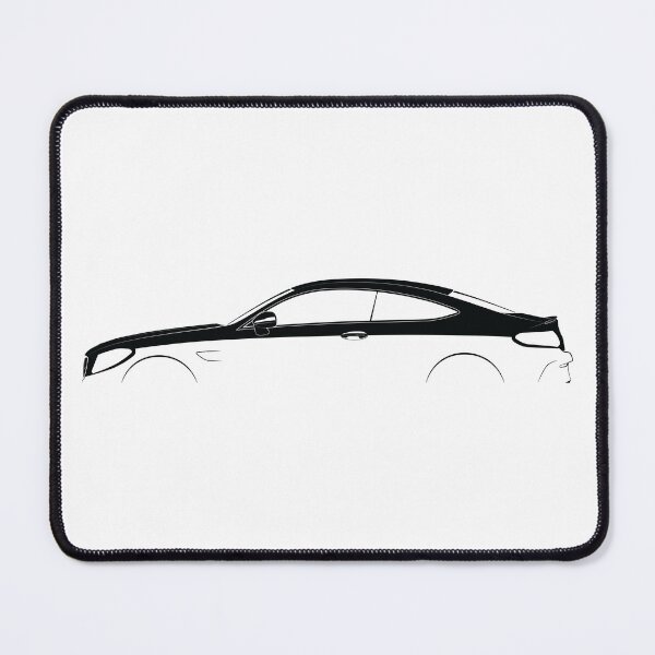 Item preview, C-Class Coupe (W205) (Black) designed and sold by Car Silhouettes.