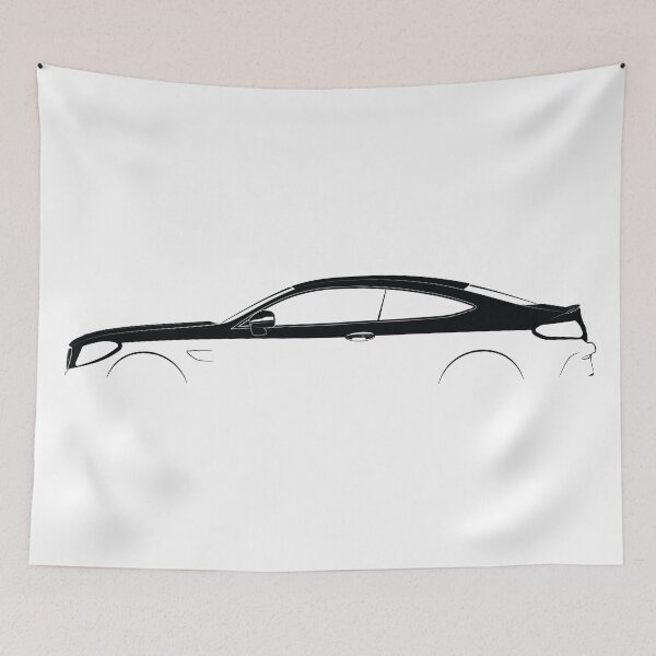 Item preview, C-Class Coupe (W205) (Black) designed and sold by Car Silhouettes.