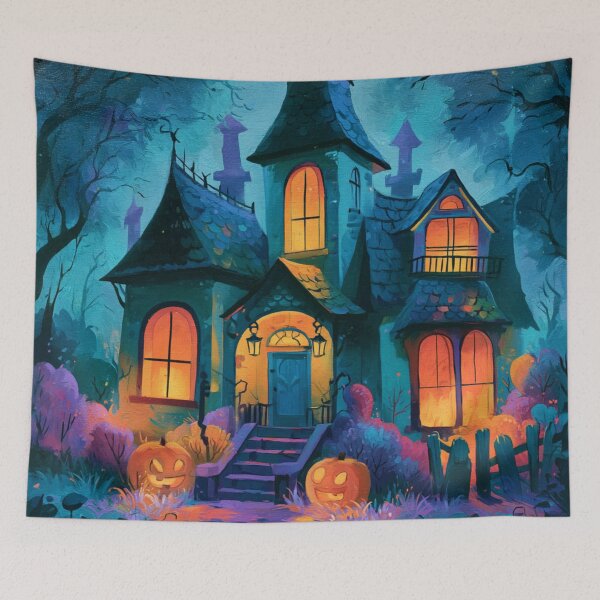 Item preview, House from Halloween St designed and sold by bubblyrainbow.