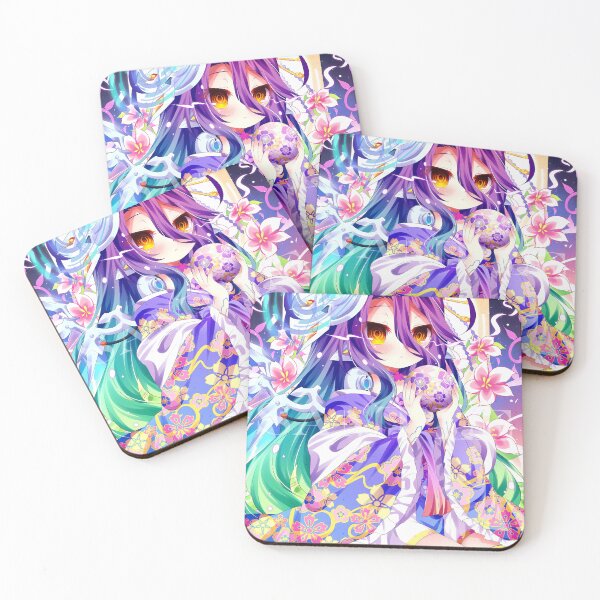 Artikelvorschau, Schwi Dola No Game No Life Floral Kimono Glow entworfen und verkauft von MicaheHaffner.