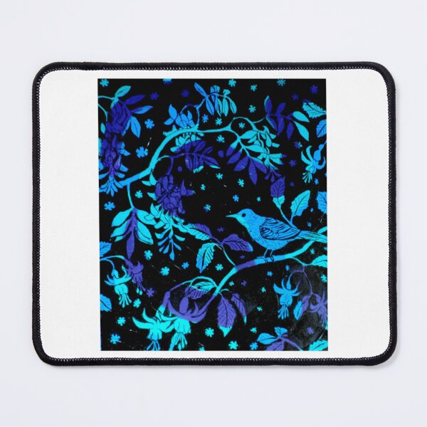 Item preview, Nightingale Bird Blue designed and sold by aynorsadier.