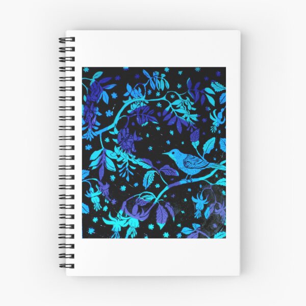 Item preview, Nightingale Bird Blue designed and sold by aynorsadier.