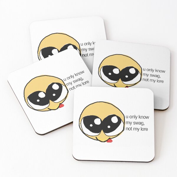 Item preview, funny swag not my lore pinterest meme doodle designed and sold by renmei-studios.