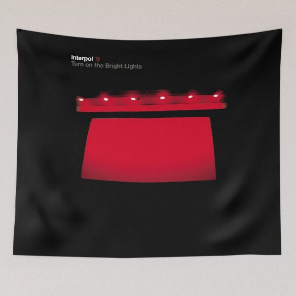 Item preview, Interpol Turn On The Bright Lights designed and sold by ThaisMeloArt.