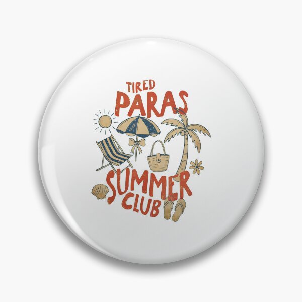 Item preview, Tired Paras Summer Club Vacation Beach para Life designed and sold by thomas-frame.