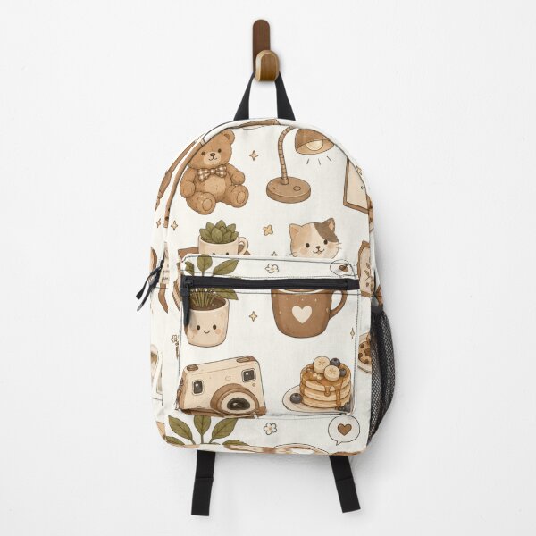 Item preview, Soft Brown Cottagecore & Kawaii Illustration designed and sold by LunaVales.