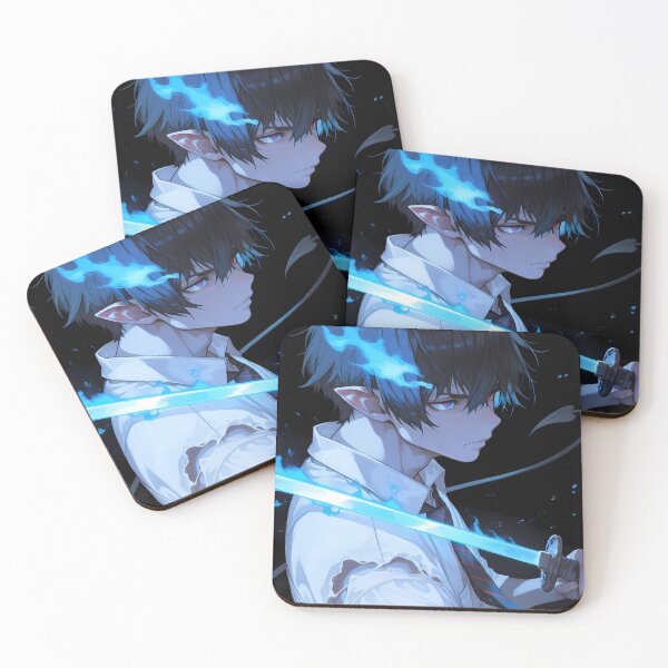Item preview, Rin Okumura Blue Exorcist Dark Blue Flame Focus designed and sold by MicaheHaffner.