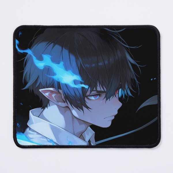 Item preview, Rin Okumura Blue Exorcist Dark Blue Flame Focus designed and sold by MicaheHaffner.