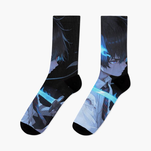 Item preview, Rin Okumura Blue Exorcist Dark Blue Flame Focus designed and sold by MicaheHaffner.