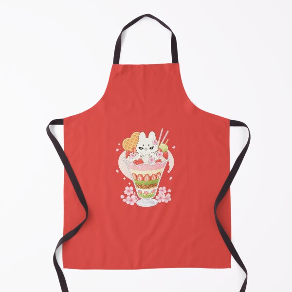 Item preview, Copy of Kawaii Sakura Strawberry Bunny Parfait designed and sold by kokoriiland.