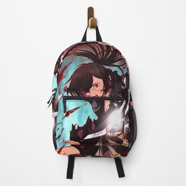 Item preview, Hyakkimaru Dororo Fierce Samurai Teal Crimson Rush designed and sold by MicaheHaffner.