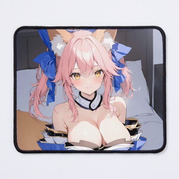 Item preview, Tamamo no Mae Fate Grand Order Elegant Bedroom Kimono Smile designed and sold by MicaheHaffner.