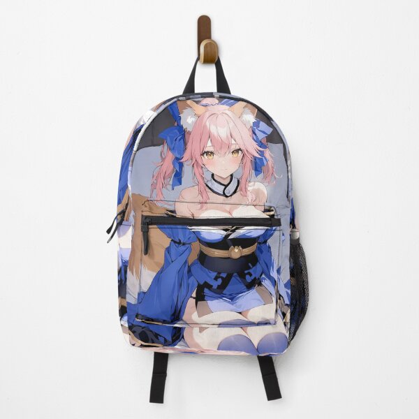 Item preview, Tamamo no Mae Fate Grand Order Elegant Bedroom Kimono Smile designed and sold by MicaheHaffner.