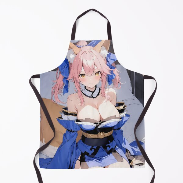 Item preview, Tamamo no Mae Fate Grand Order Elegant Bedroom Kimono Smile designed and sold by MicaheHaffner.