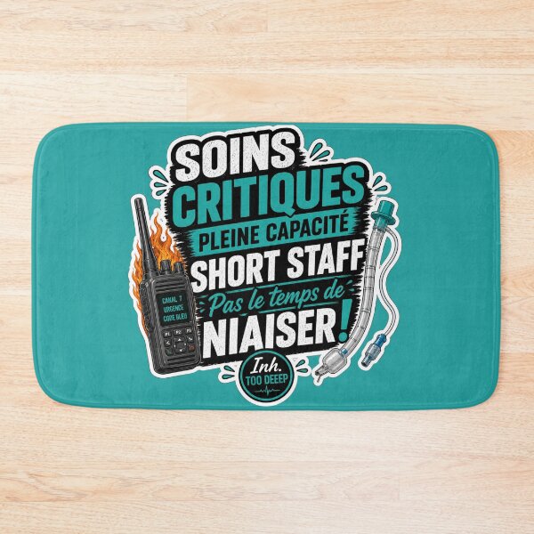 Item preview, Critical care at full capacity, short staff, no time to mess around! | Inh. Too Deep designed and sold by CollectionsJEm.
