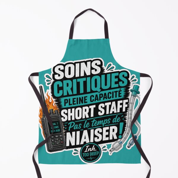 Item preview, Critical care at full capacity, short staff, no time to mess around! | Inh. Too Deep designed and sold by CollectionsJEm.