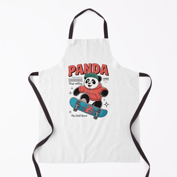 Item preview, Retro Street Culture Panda Skateboarding Fun designed and sold by Taans-Creation.
