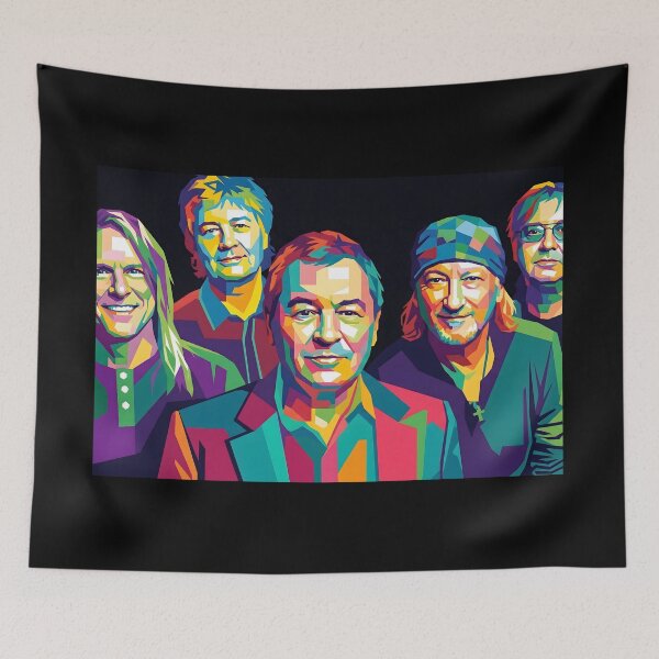 Item preview, Deep Purple Pop Art designed and sold by fiverofthebox.