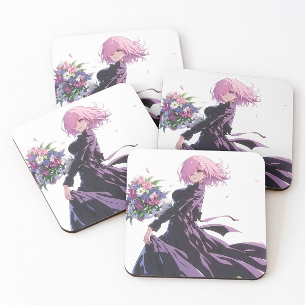 Item preview, Mash Kyrielight Fate Grand Order Black Dress Flower Moment designed and sold by MicaheHaffner.
