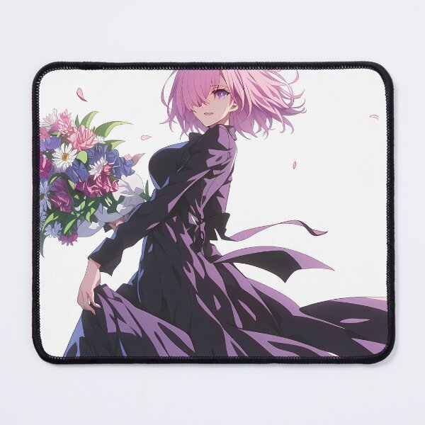 Item preview, Mash Kyrielight Fate Grand Order Black Dress Flower Moment designed and sold by MicaheHaffner.