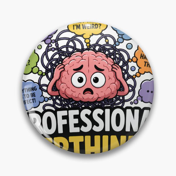 Item preview, Professional Overthinker designed and sold by Vexorask.