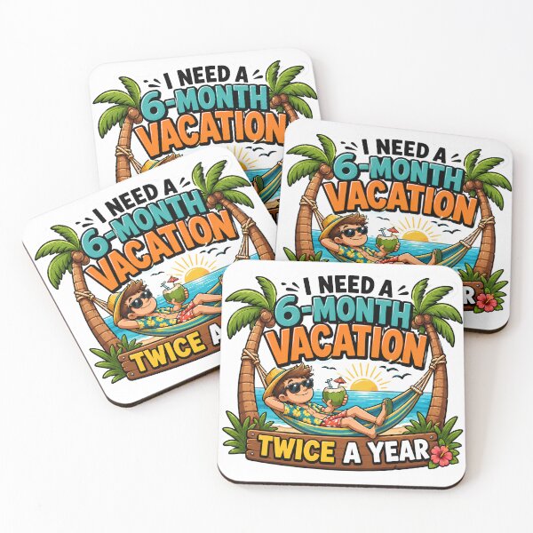 Item preview, I Need A 6-Month Vacation Twice A Year designed and sold by Vexorask.