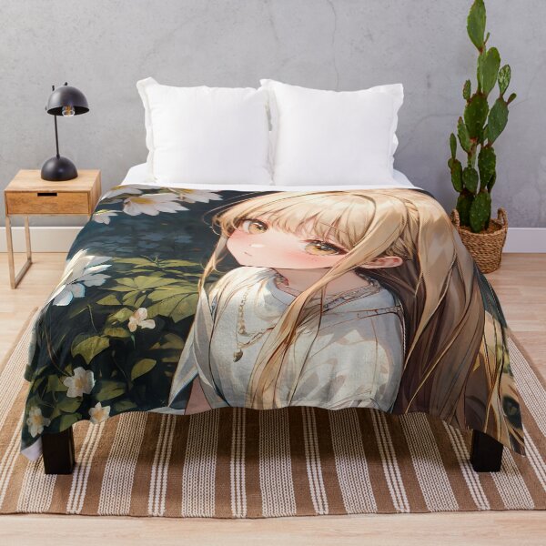 Item preview, Mahiru Shiina Angel Next Door White Blossom Garden Gaze designed and sold by MicaheHaffner.