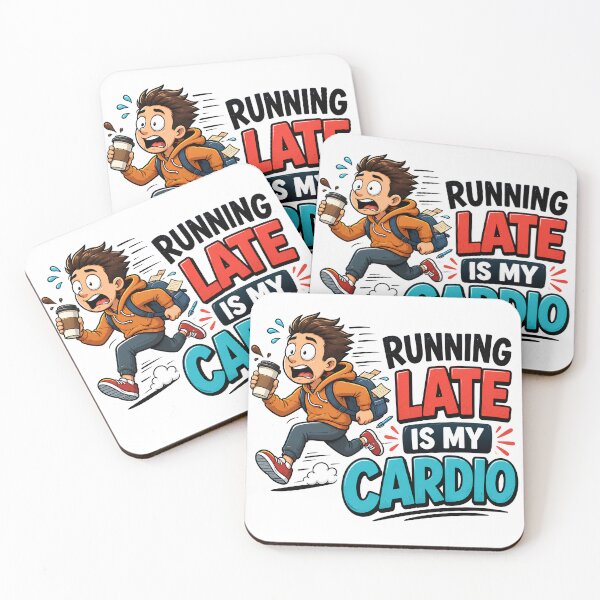 Item preview, Running Late Is My Cardio designed and sold by Vexorask.