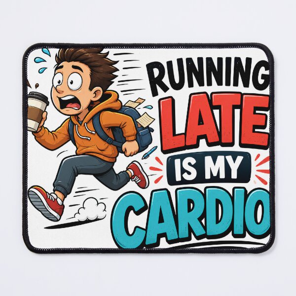 Item preview, Running Late Is My Cardio designed and sold by Vexorask.