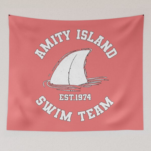 Aperçu de l'œuvre Équipe de natation d'Amity Island, fondée en 1974 créée et vendue par PastelWingg.