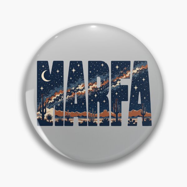 Item preview, Marfa Texas Desert Night Sky Typography designed and sold by SimplyJasper.