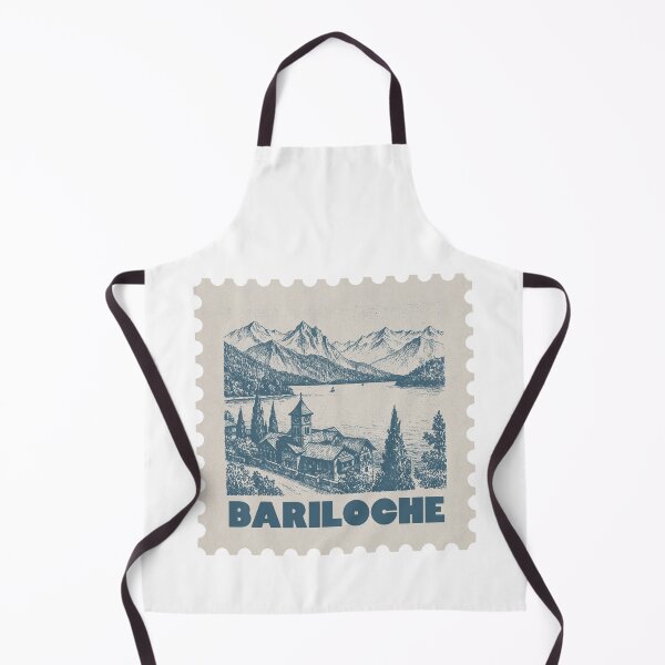 Item preview, Bariloche Argentina Vintage Stamp Illustration designed and sold by By Jonh.