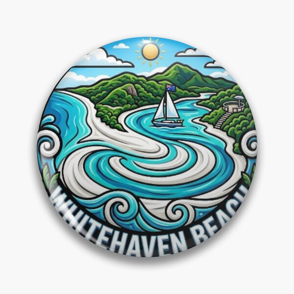 Item preview, WHITEHAVEN BEACH WHITSUNDAY ISLAND AUSTRALIA designed and sold by likbatonboot.