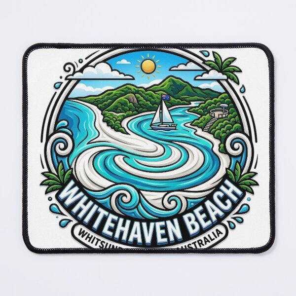 Item preview, WHITEHAVEN BEACH WHITSUNDAY ISLAND AUSTRALIA designed and sold by likbatonboot.