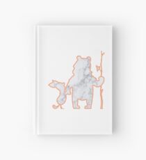 Friends Marble Silhouette Hardcover Journal