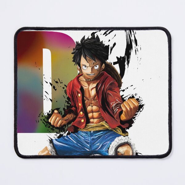 Item preview, Monkey D Luffy One Piece Ink Splash Battle Stance designed and sold by Williamhallano.