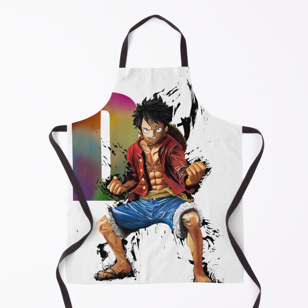 Item preview, Monkey D Luffy One Piece Ink Splash Battle Stance designed and sold by Williamhallano.