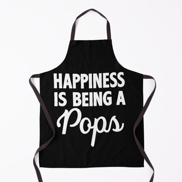 Item preview, Happiness Is Being A Pops Simple Grandpa Appreciation Design designed and sold by msaloyach.