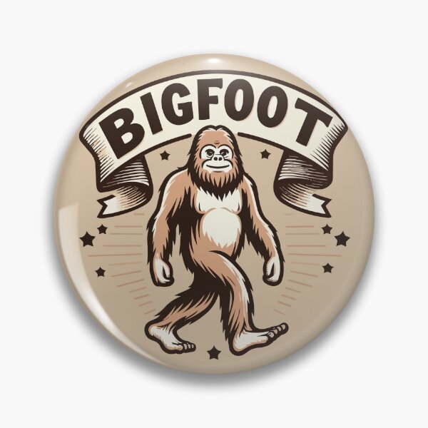 Item preview, Vintage Bigfoot – Retro Sasquatch designed and sold by Scaryzz.