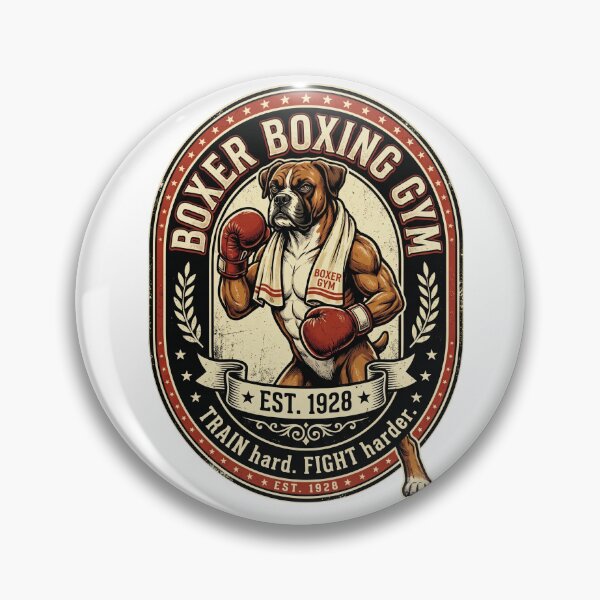 Item preview, Boxer Boxing Gym Fitness Fighter Workout Dog designed and sold by PictoVibe.