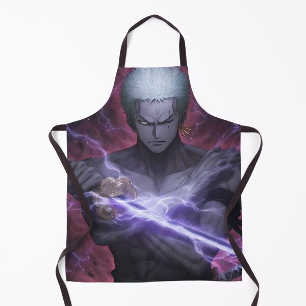 Item preview, Roronoa Zoro One Piece Purple Aura Dark Anime Focus designed and sold by Williamhallano.