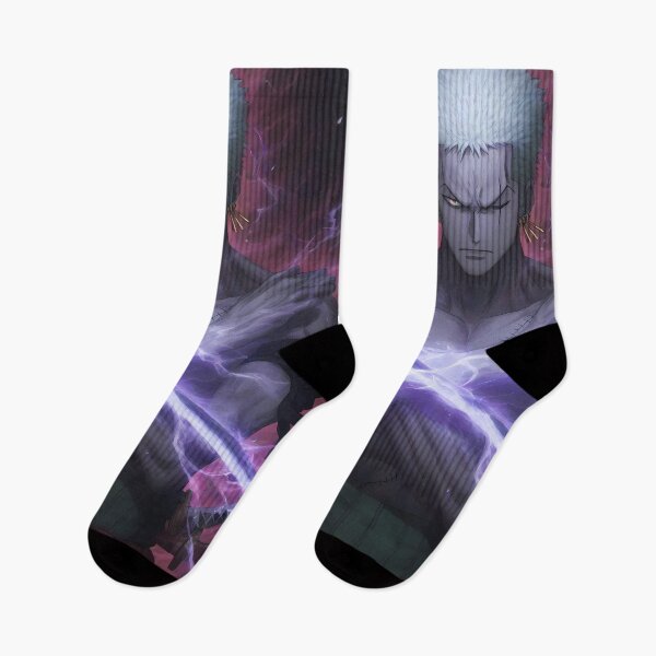 Item preview, Roronoa Zoro One Piece Purple Aura Dark Anime Focus designed and sold by Williamhallano.