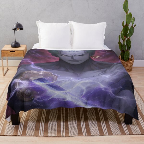 Item preview, Roronoa Zoro One Piece Purple Aura Dark Anime Focus designed and sold by Williamhallano.